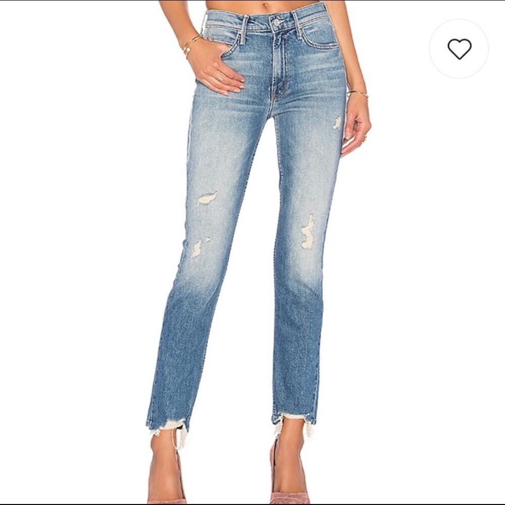 Mother denim flirt in cold feet